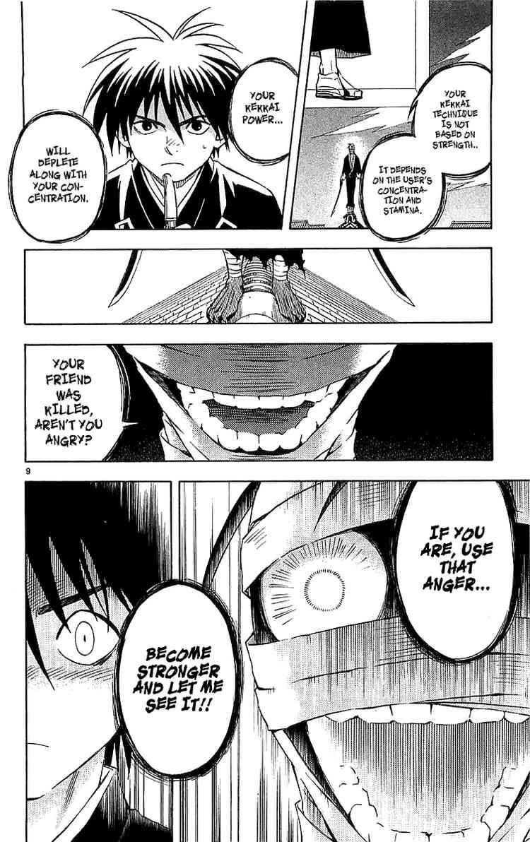 Kekkaishi chapter 115 page 8