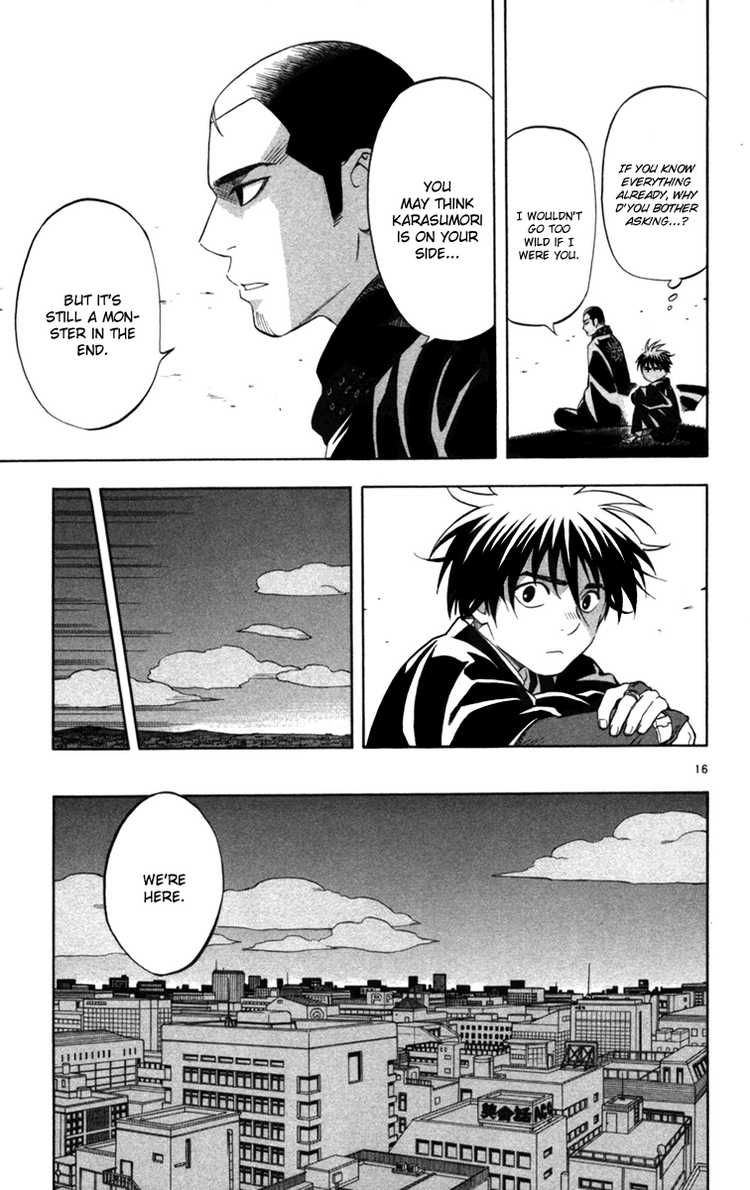 Kekkaishi chapter 154 page 14