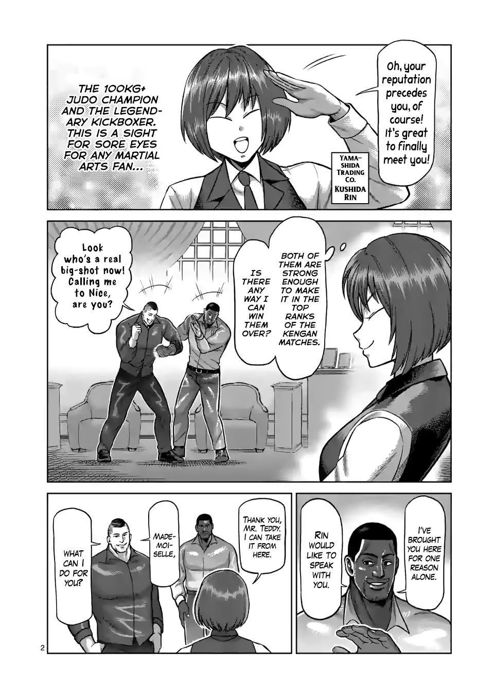 Kengan Omega chapter 104 page 2