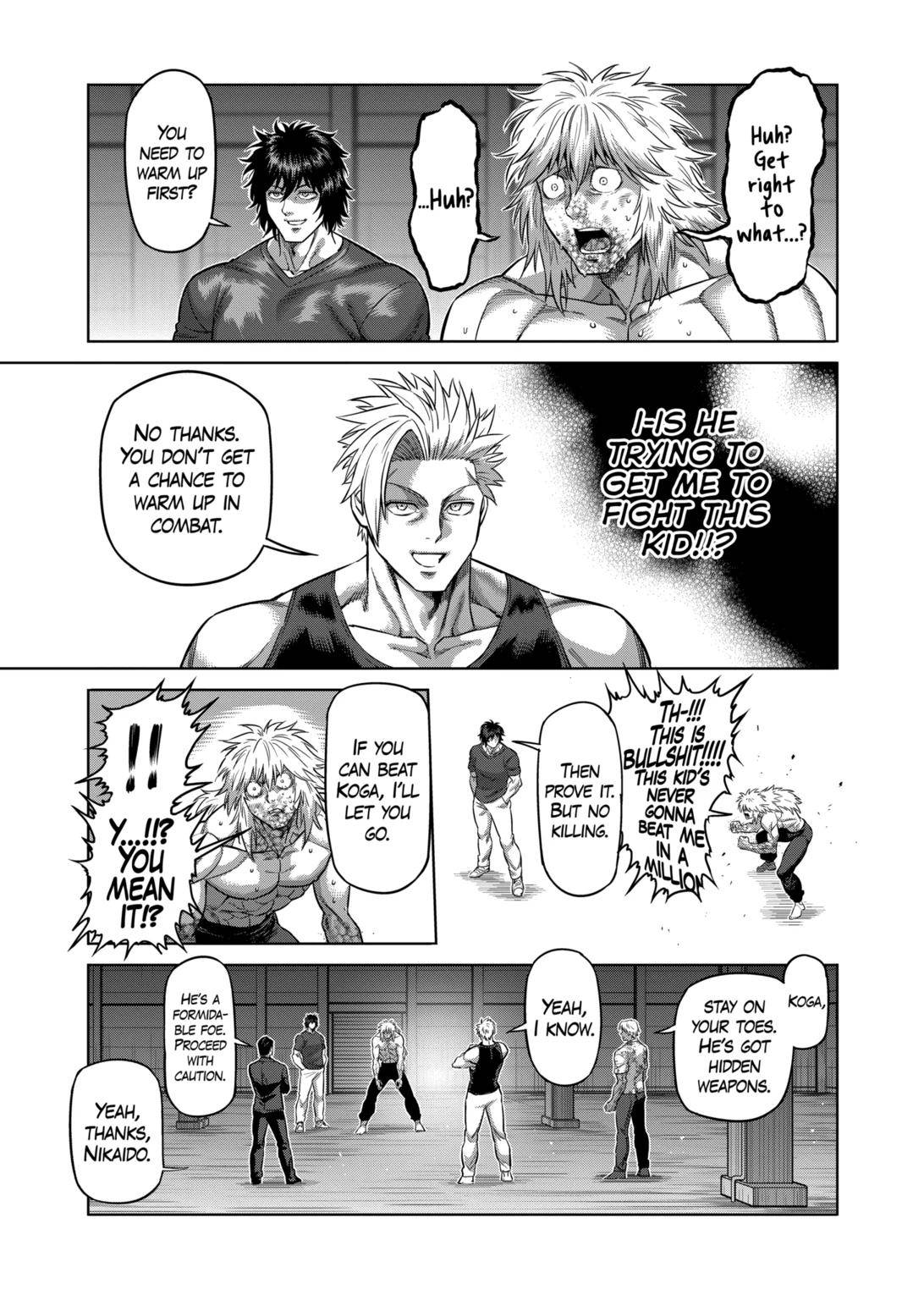 Kengan Omega chapter 156 page 15