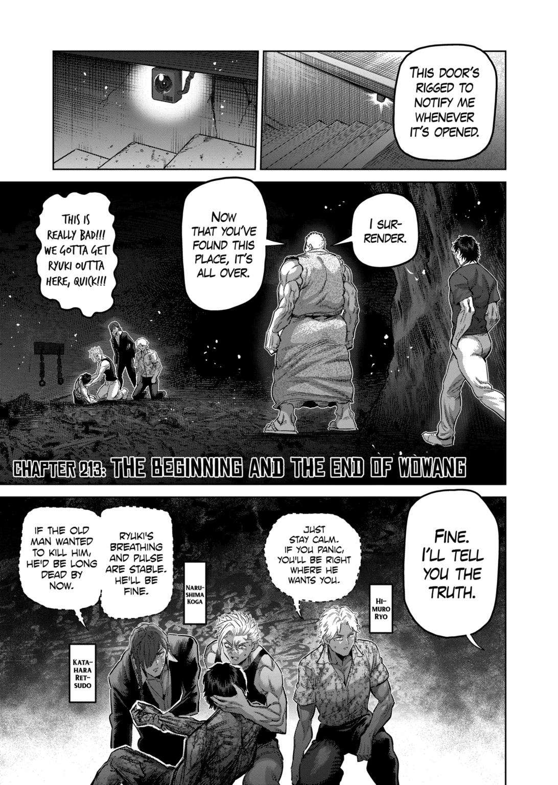 Kengan Omega chapter 213 page 1