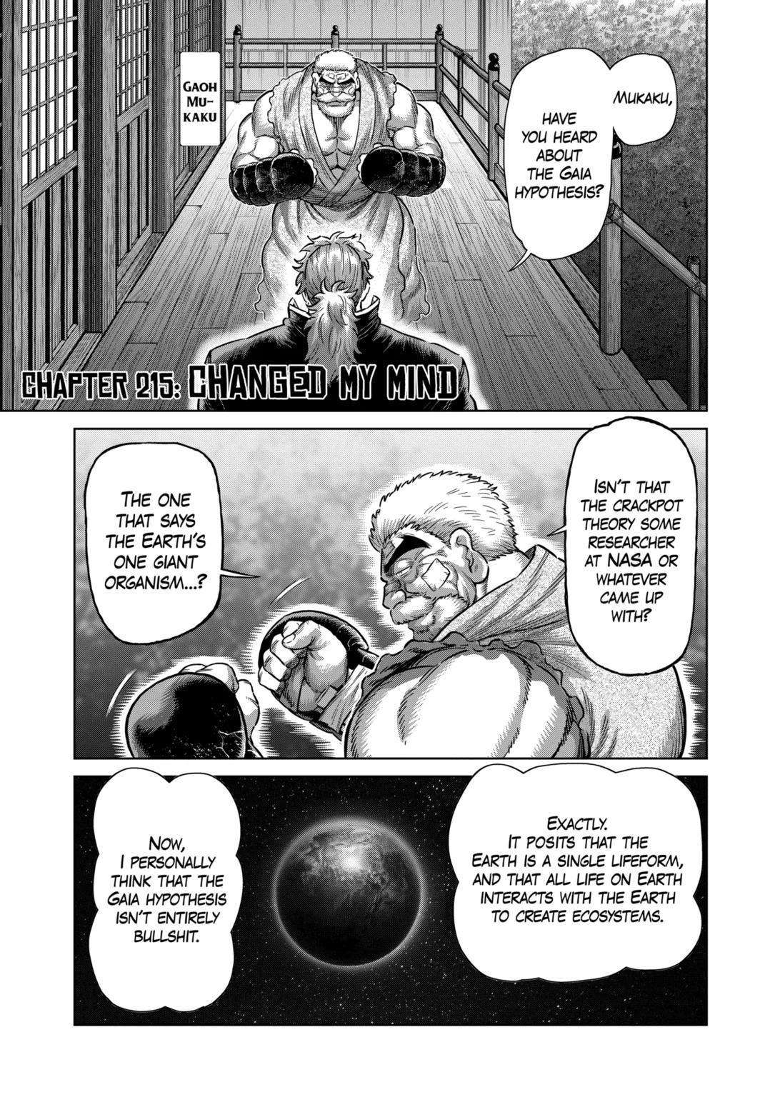 Kengan Omega chapter 215 page 1