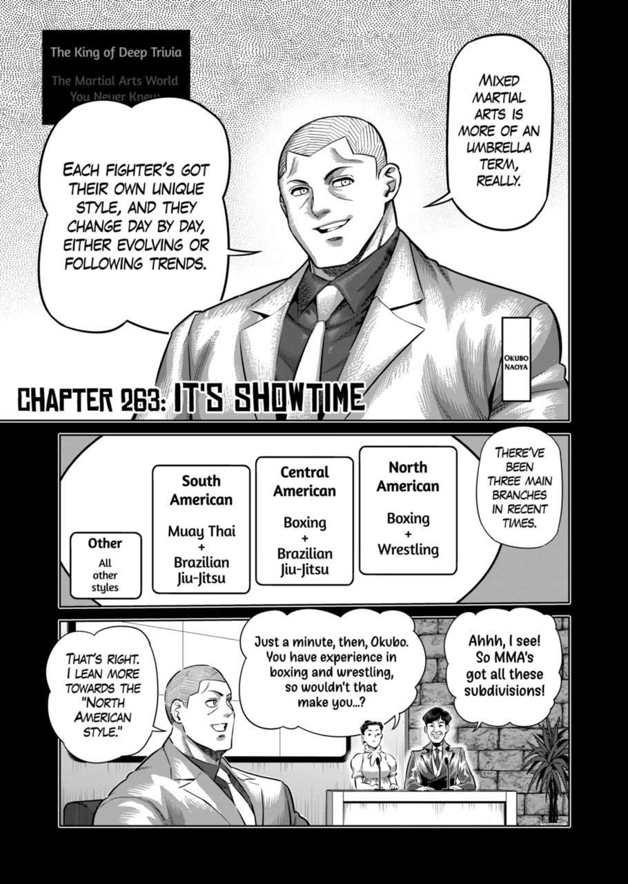 Kengan Omega chapter 263 page 1