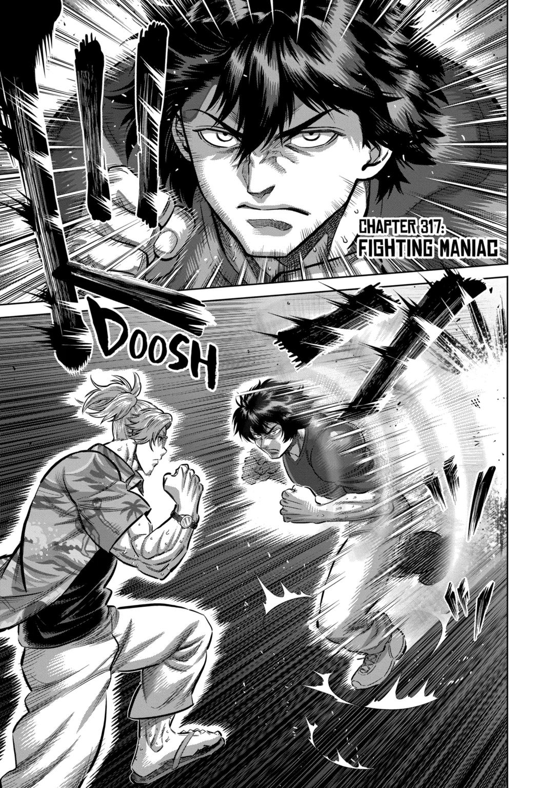 Kengan Omega chapter 317 page 1