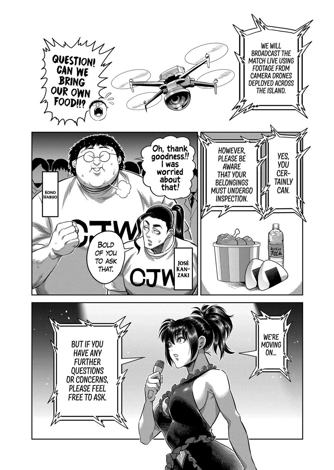 Kengan Omega chapter 318 page 8