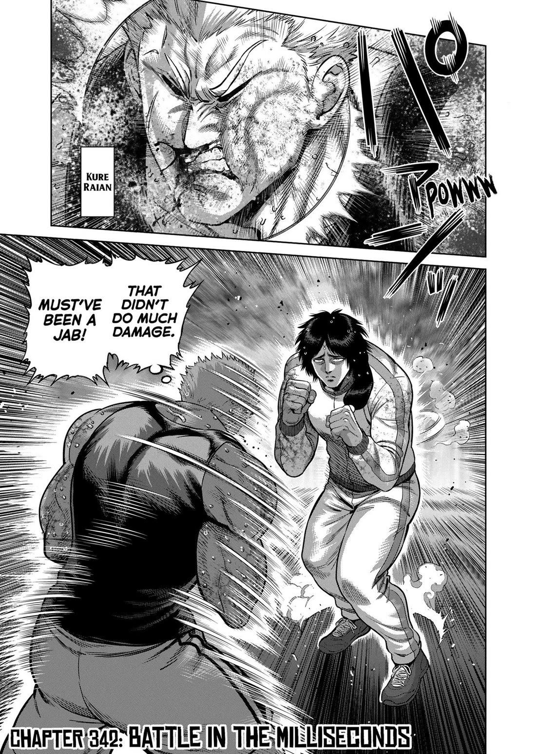 Kengan Omega chapter 342 page 1