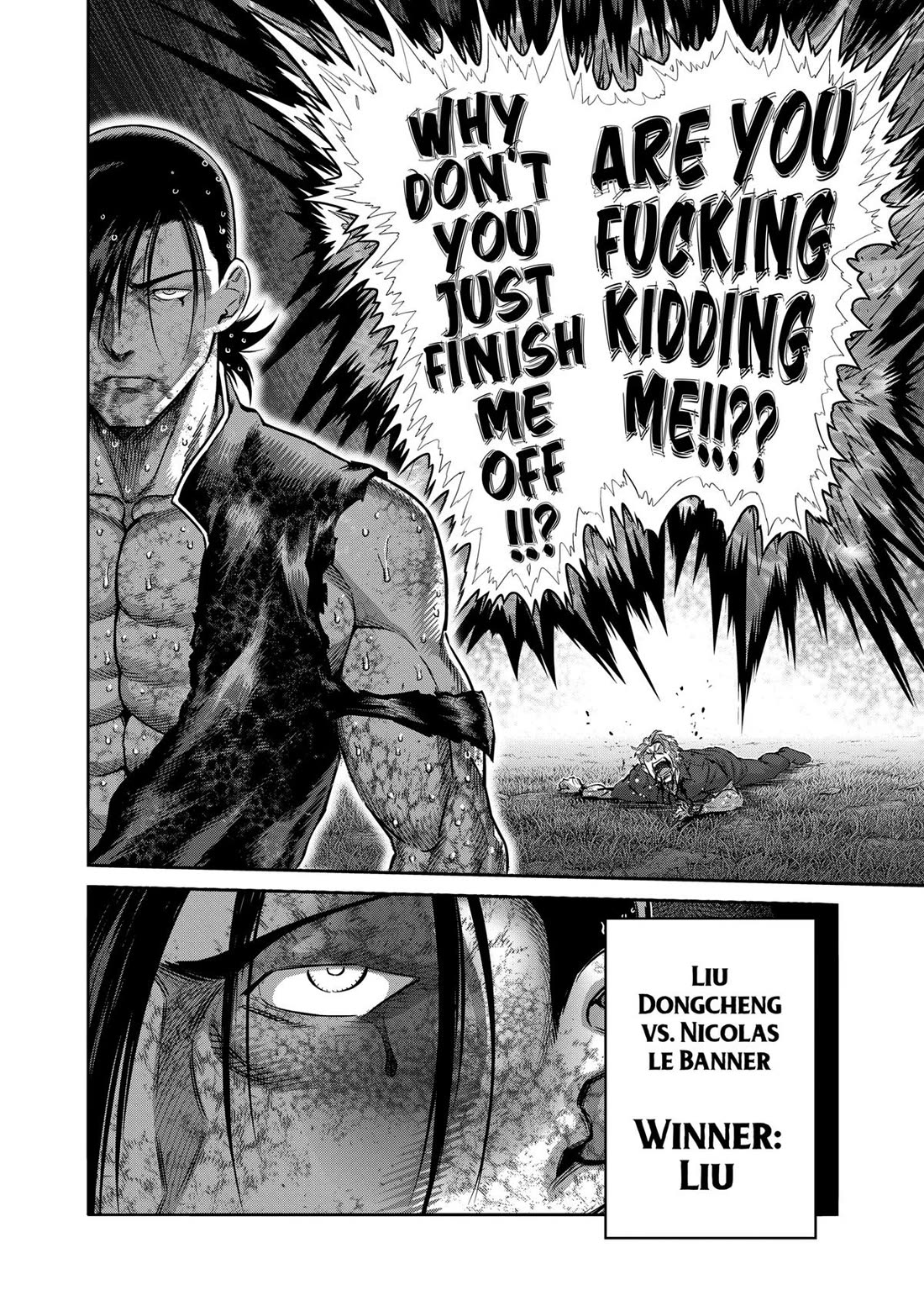 Kengan Omega chapter 348 page 8