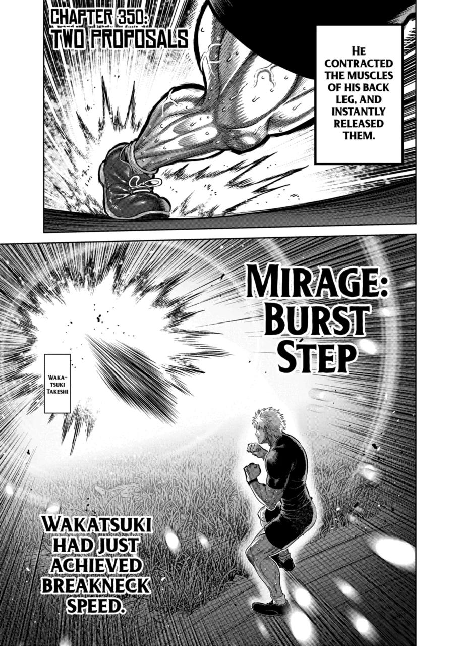 Kengan Omega chapter 350 page 1