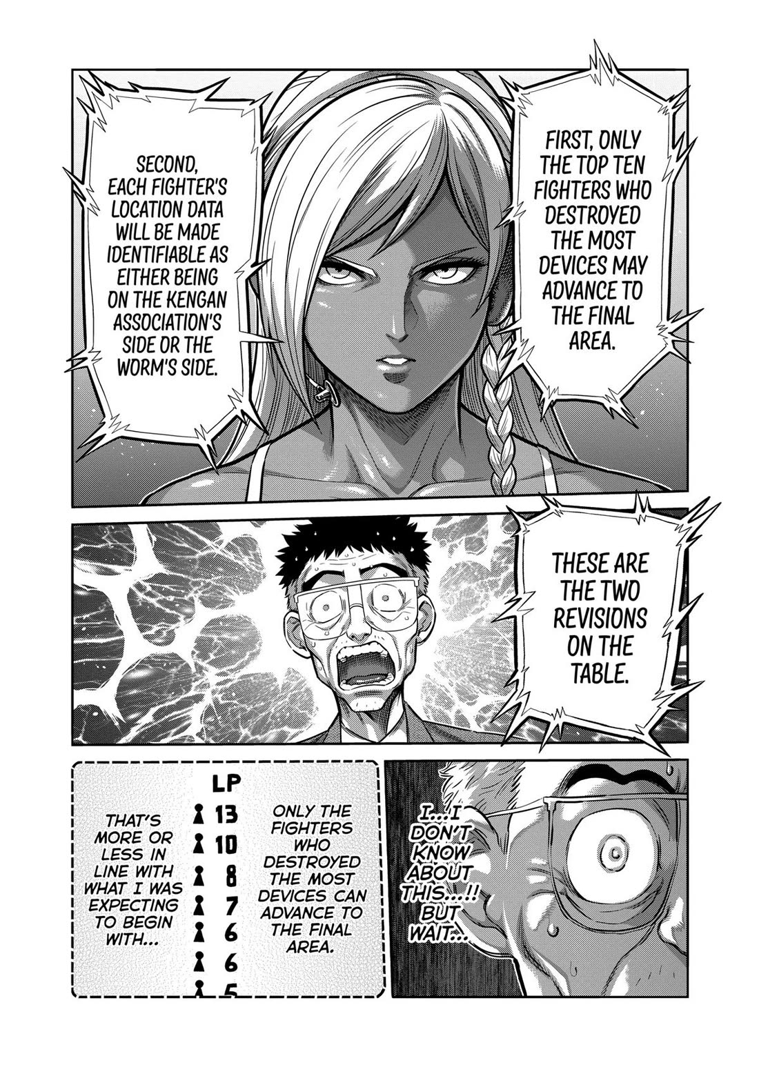 Kengan Omega chapter 350 page 15