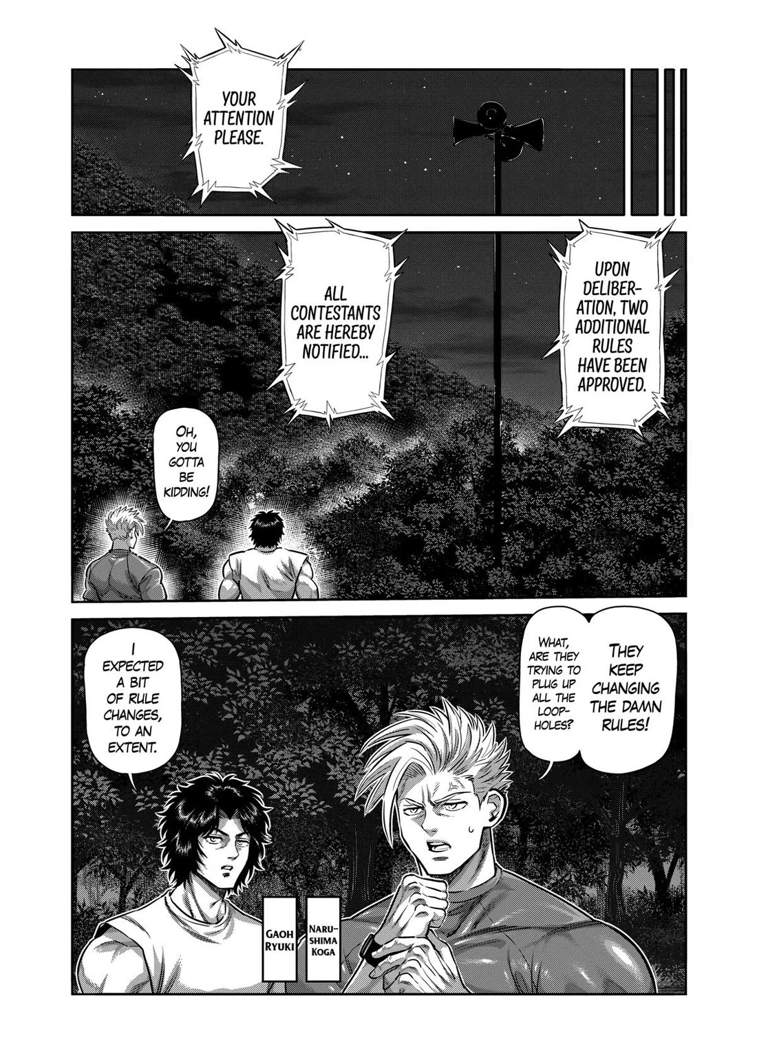 Kengan Omega chapter 350 page 17