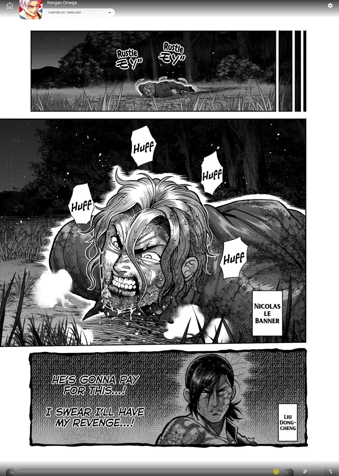 Kengan Omega chapter 351 page 3