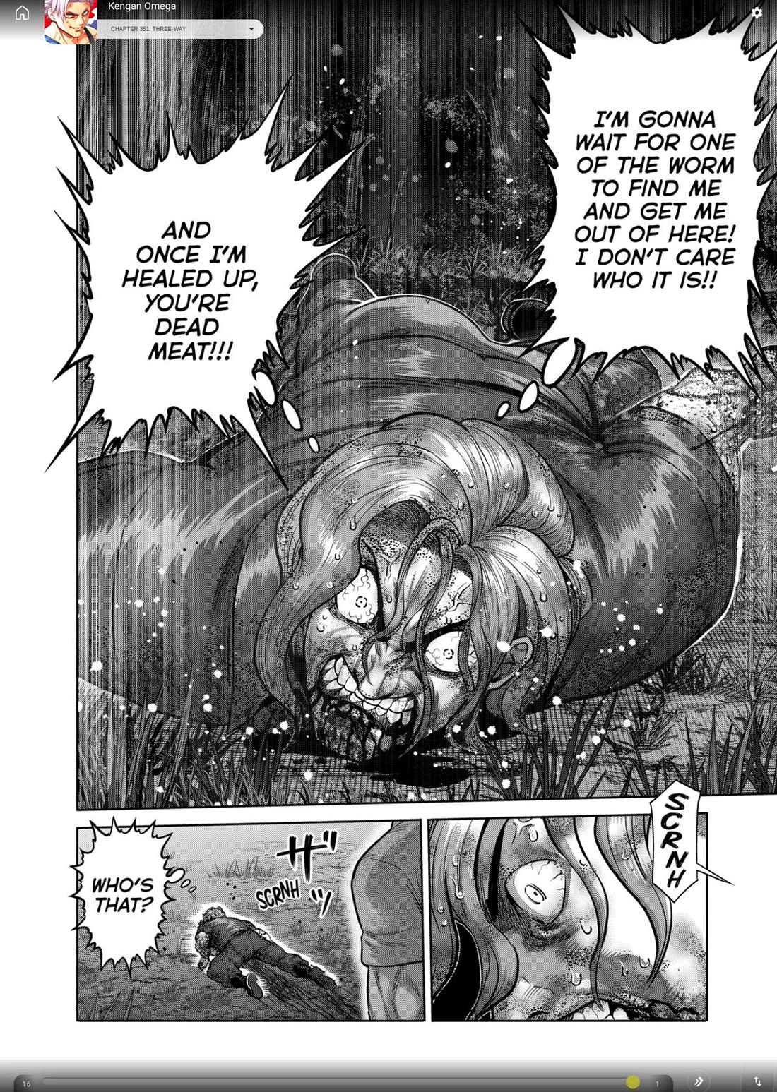 Kengan Omega chapter 351 page 4
