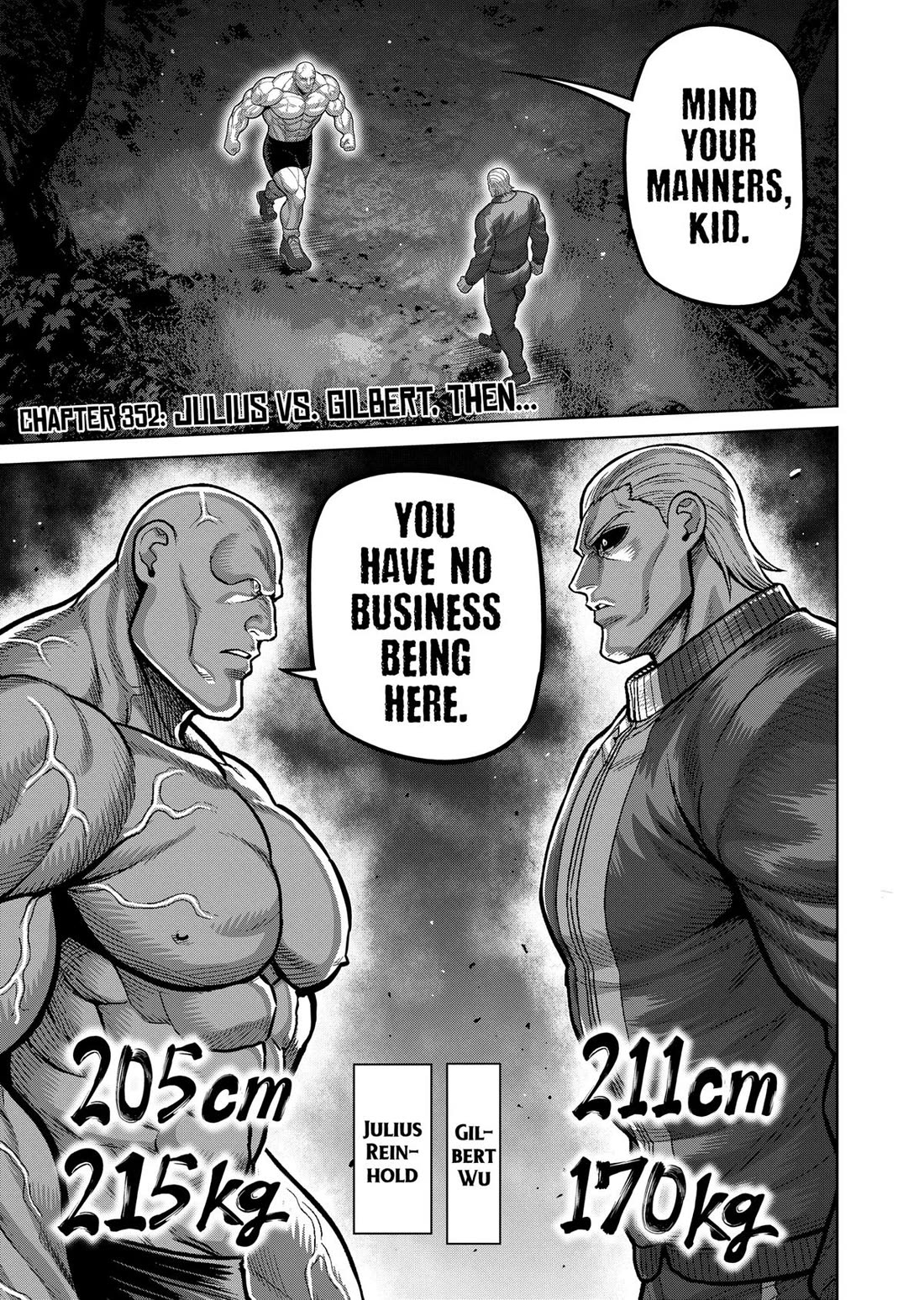 Kengan Omega chapter 352 page 1