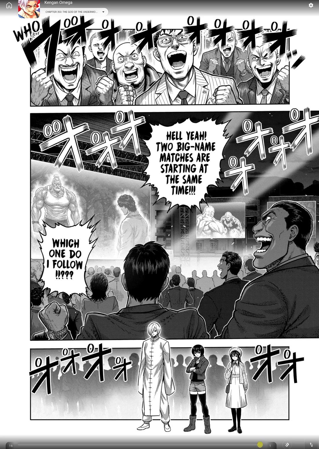 Kengan Omega chapter 353 page 2