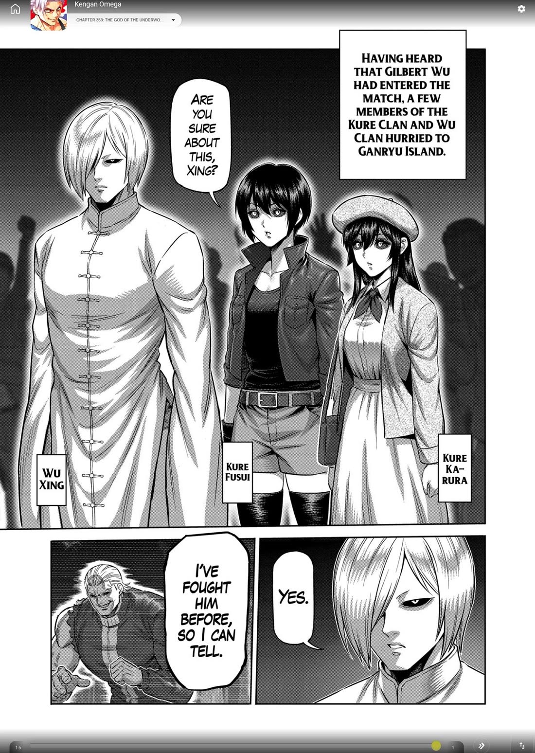 Kengan Omega chapter 353 page 3