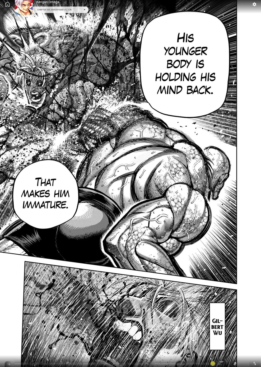 Kengan Omega chapter 355 page 3