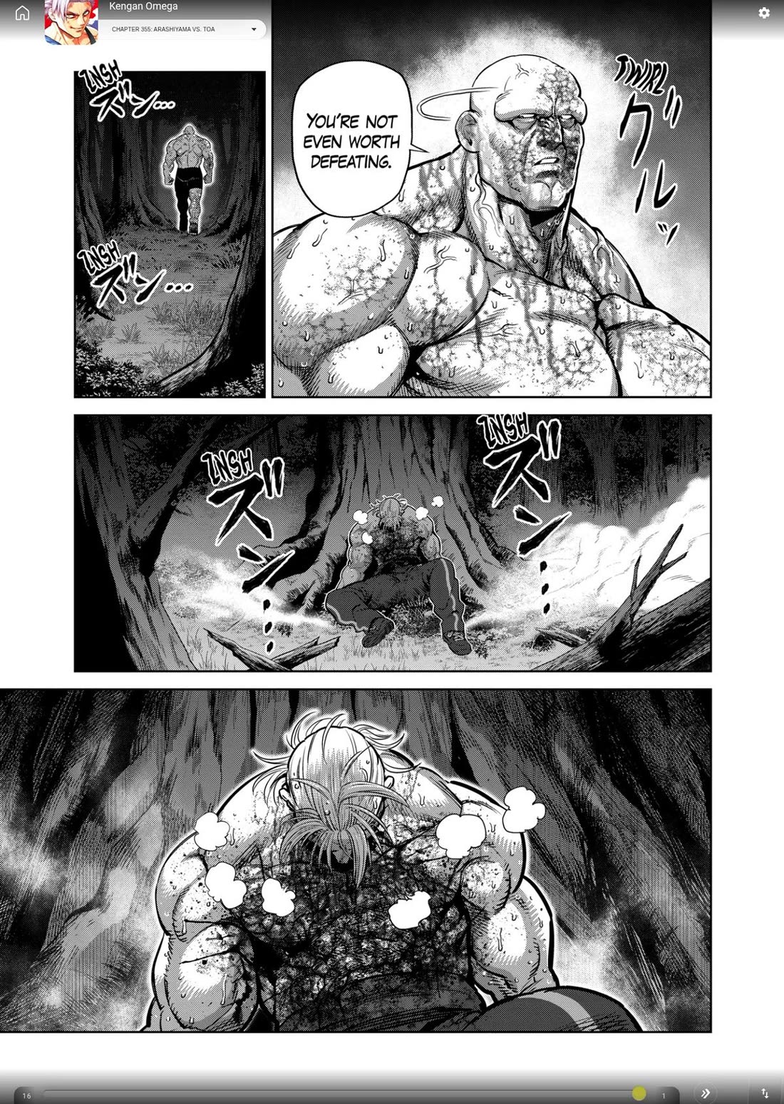 Kengan Omega chapter 355 page 5