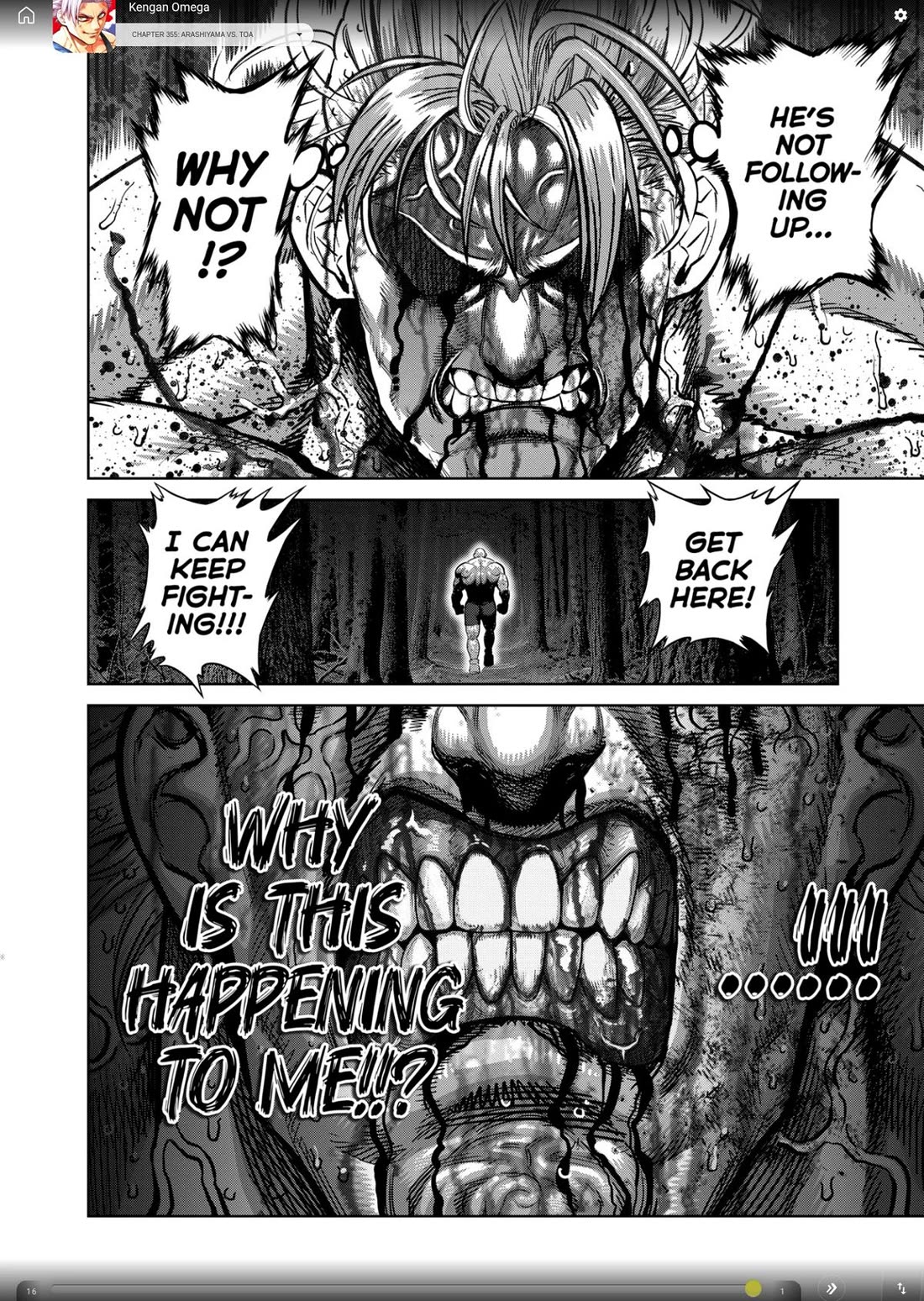 Kengan Omega chapter 355 page 6