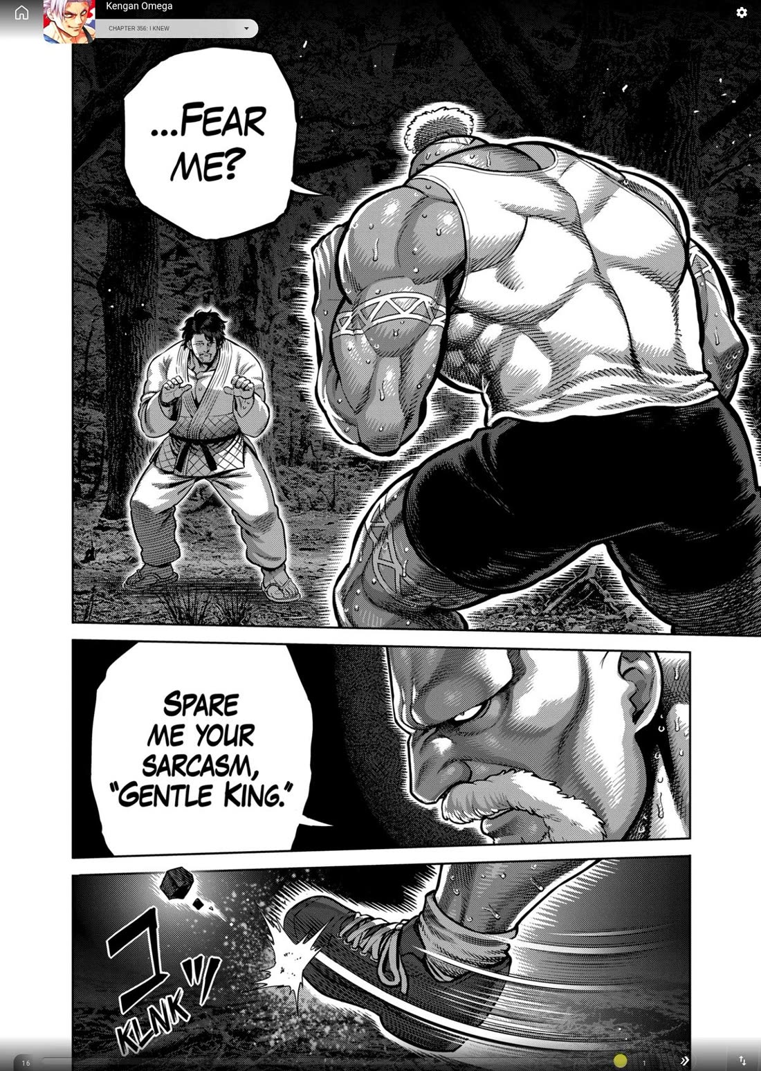 Kengan Omega chapter 356 page 2