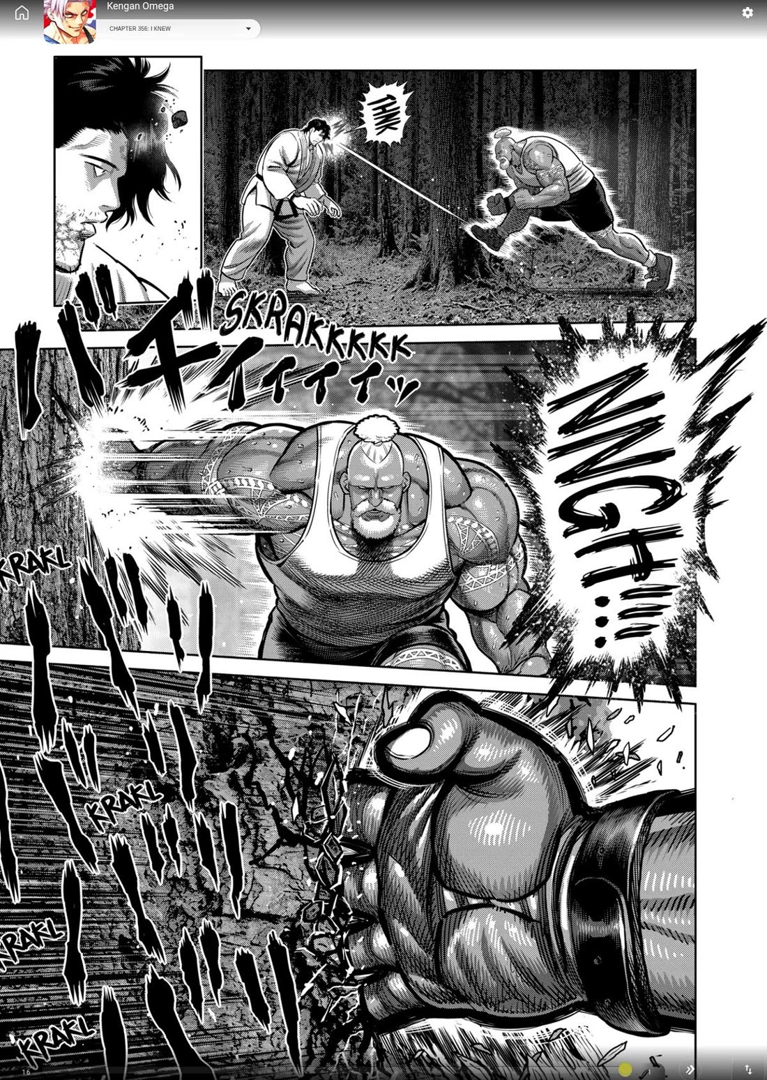 Kengan Omega chapter 356 page 3