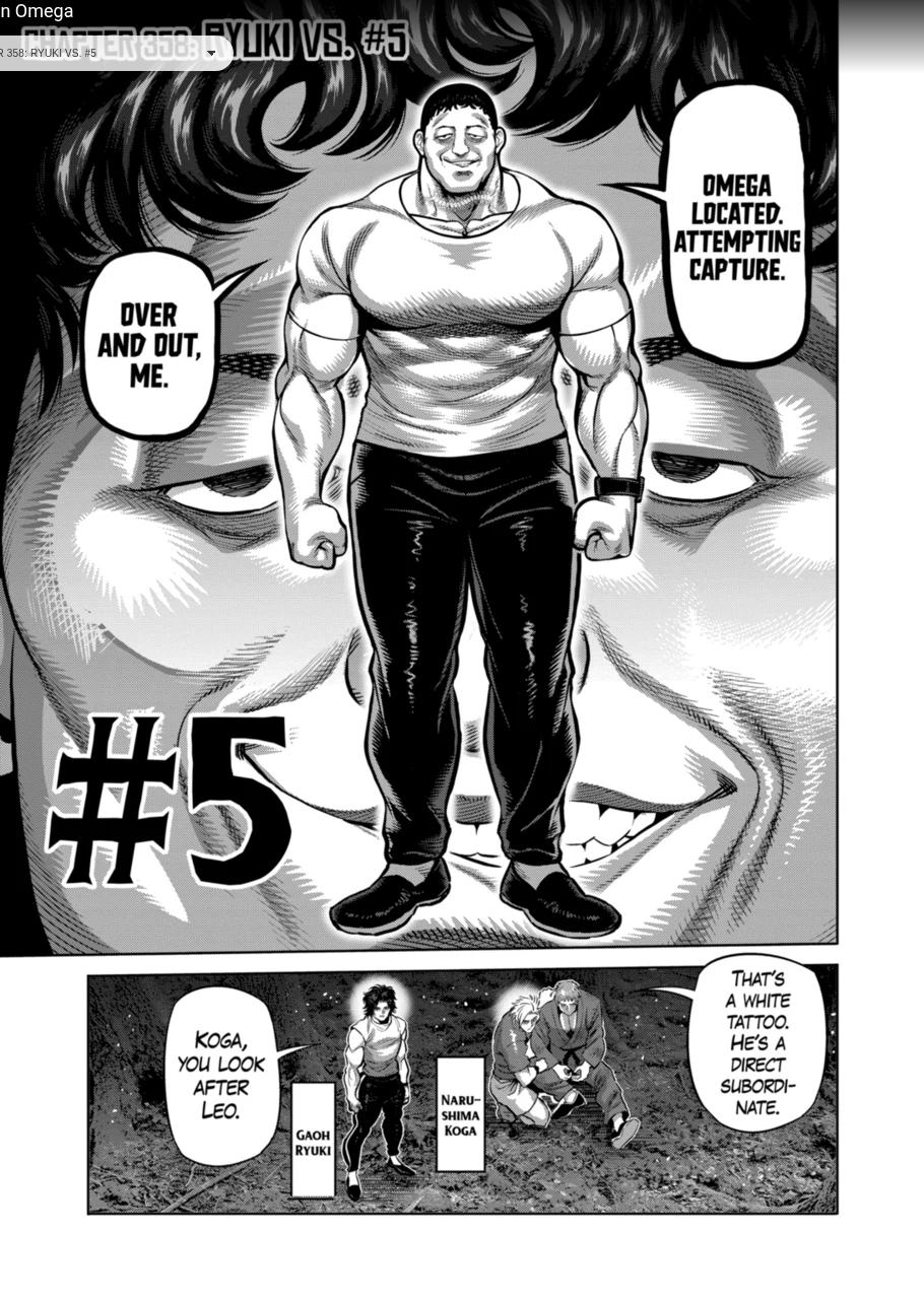 Kengan Omega chapter 358 page 1
