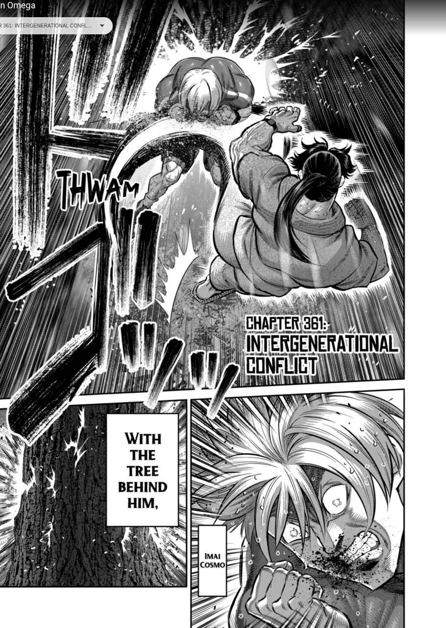 Kengan Omega chapter 361 page 1