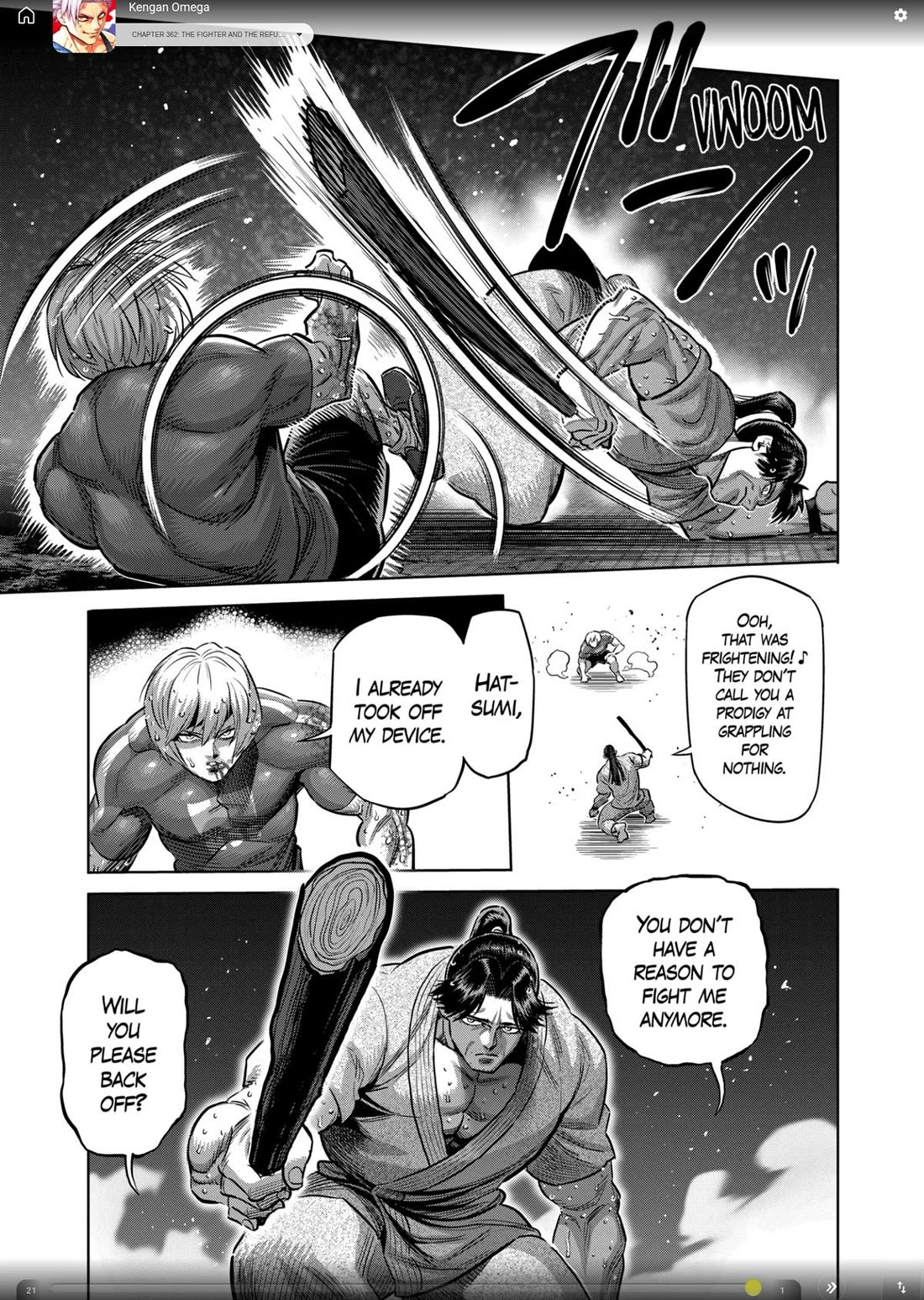 Kengan Omega chapter 362 page 5