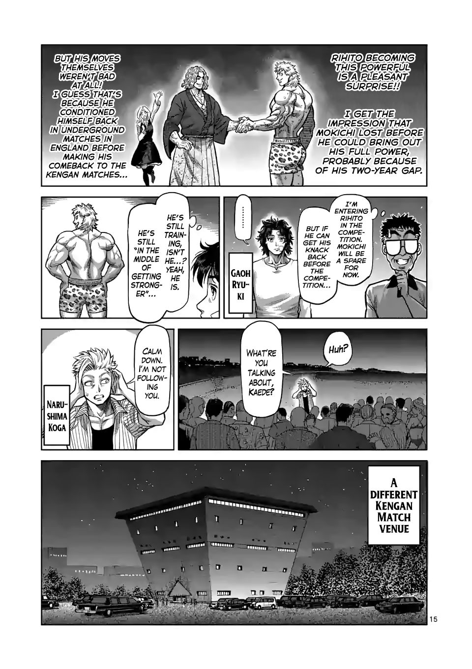 Kengan Omega chapter 44 page 15