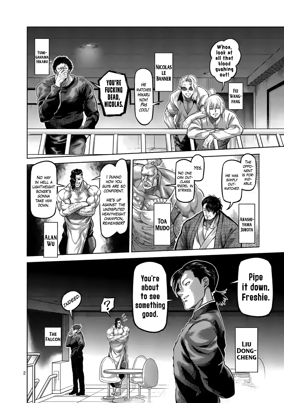 Kengan Omega chapter 60 page 2