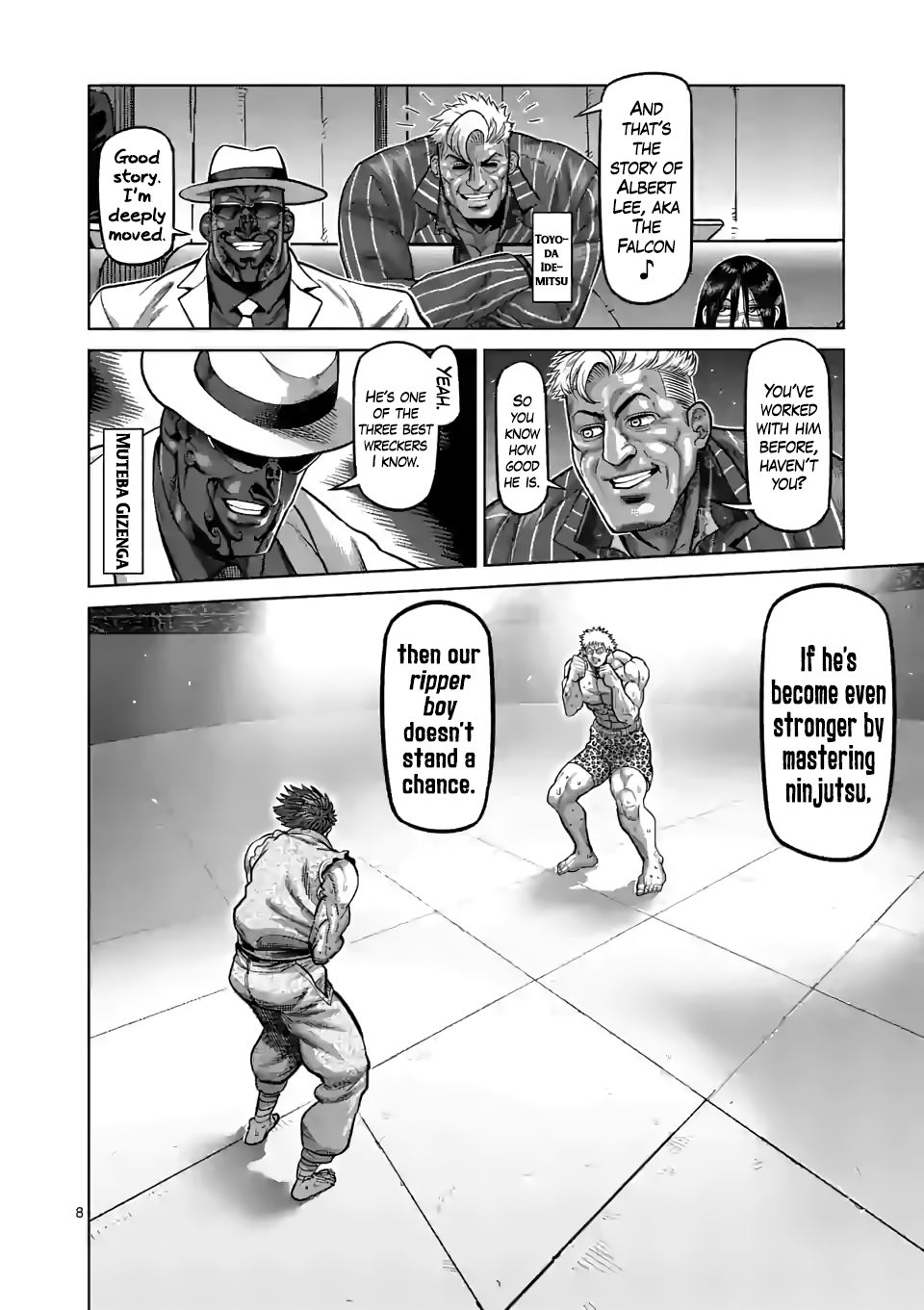 Kengan Omega chapter 66 page 8