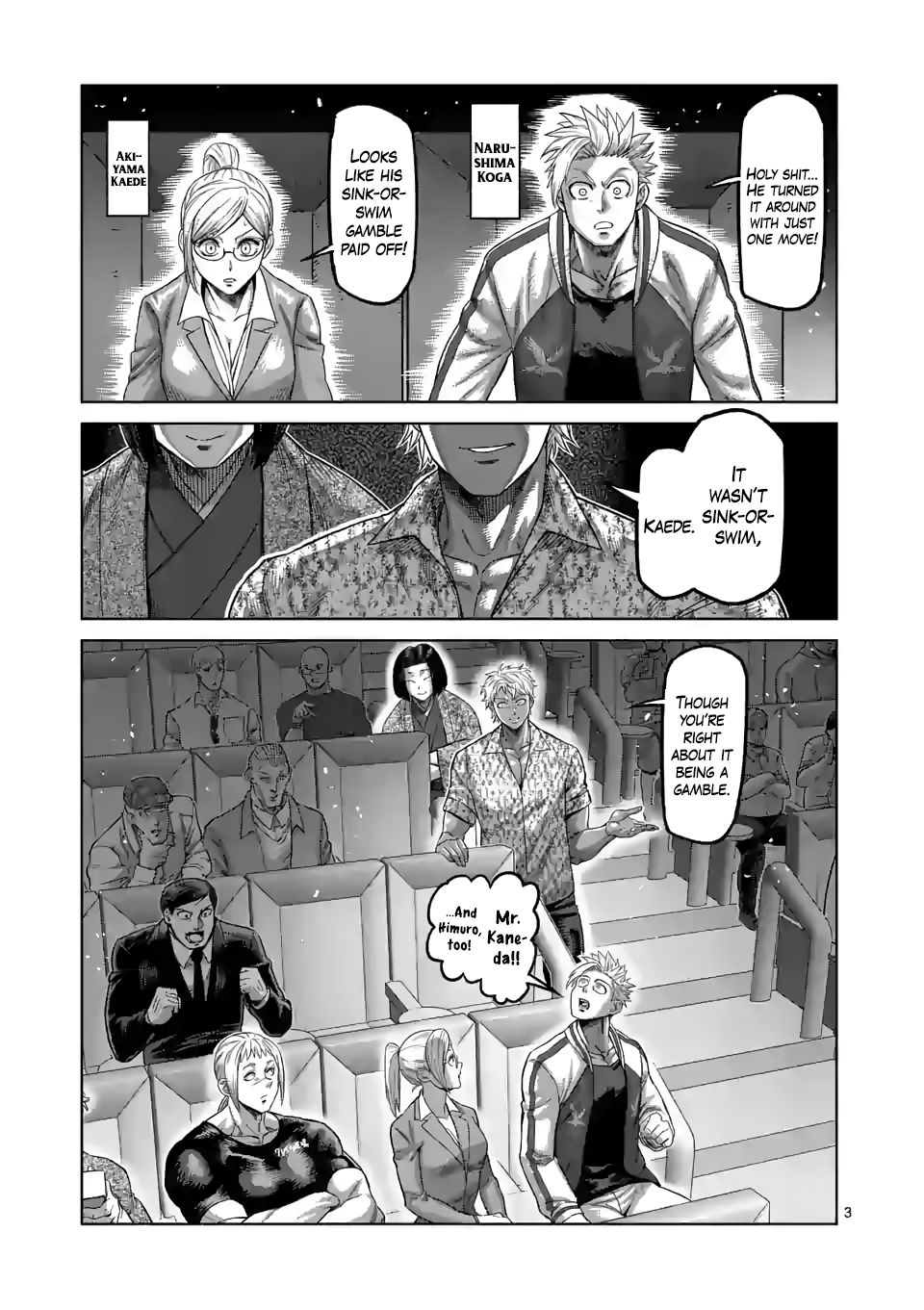 Kengan Omega chapter 69 page 3