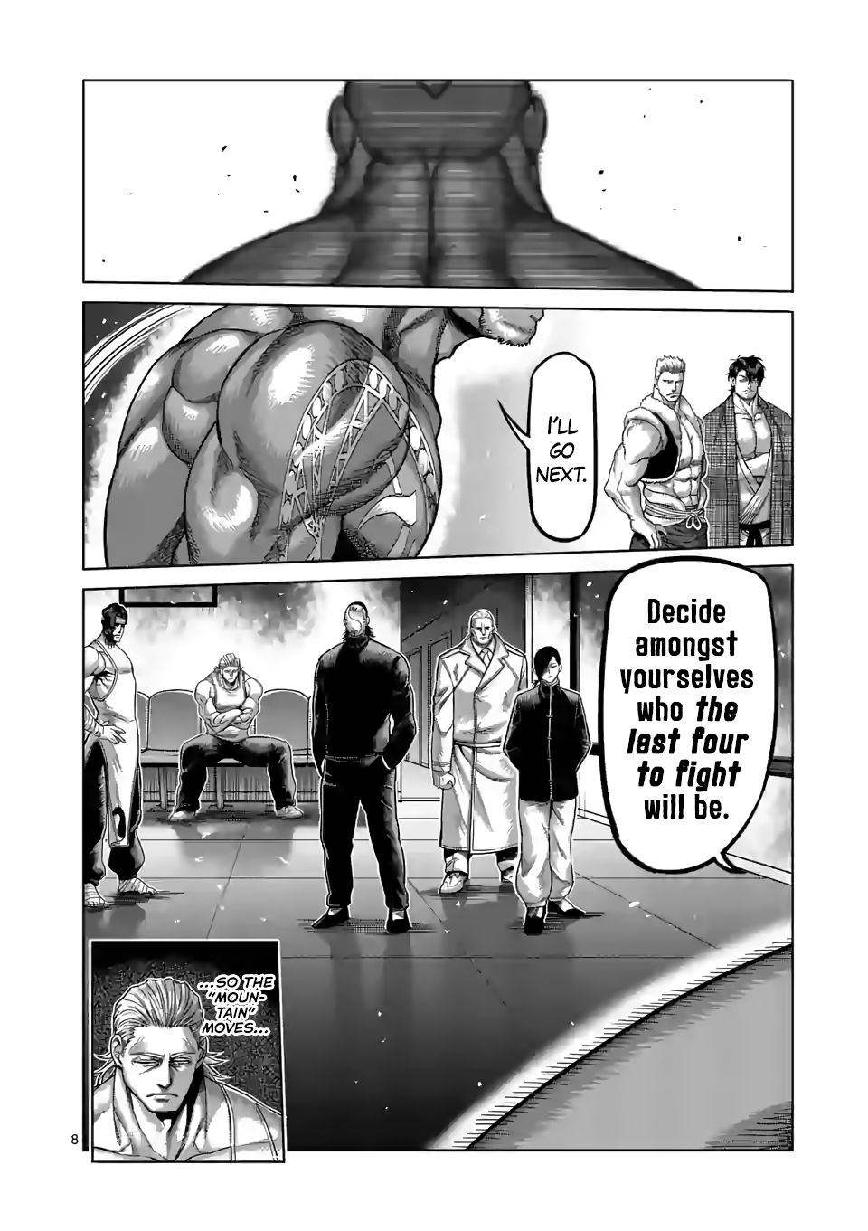 Kengan Omega chapter 71 page 8