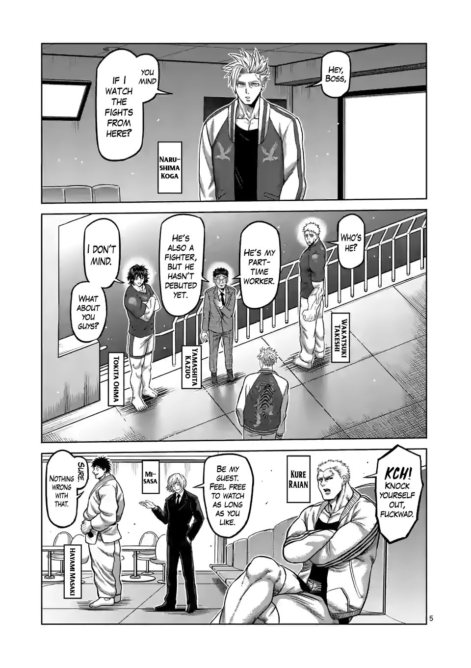 Kengan Omega chapter 72 page 5