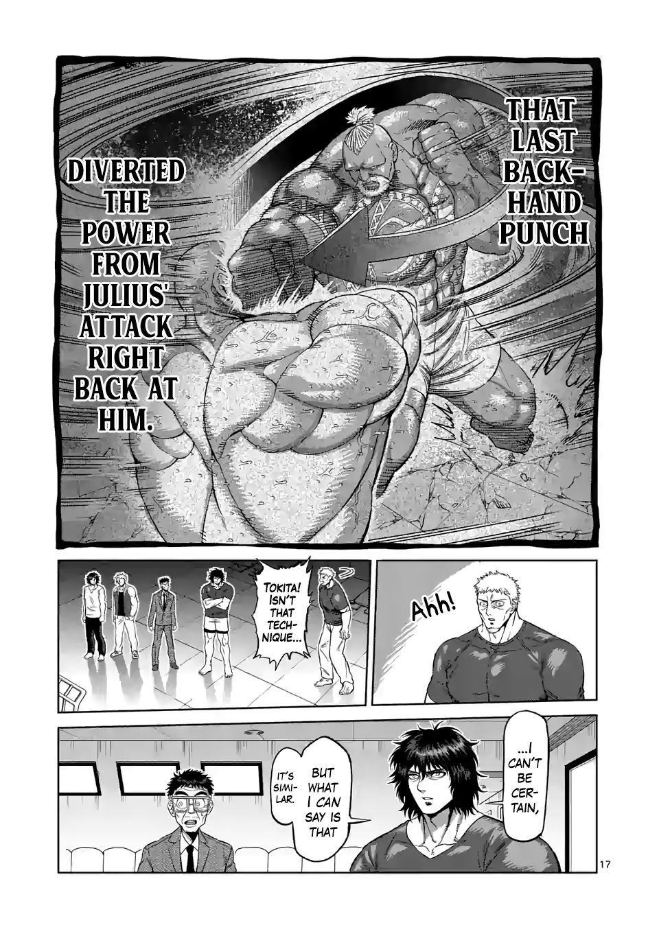 Kengan Omega chapter 73 page 17