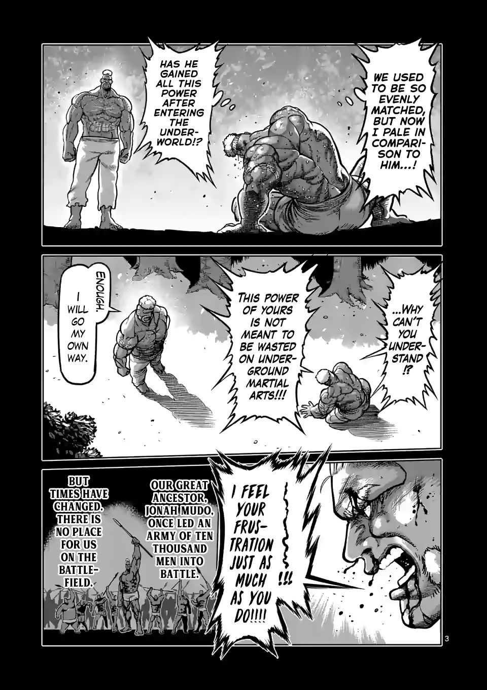 Kengan Omega chapter 74 page 3