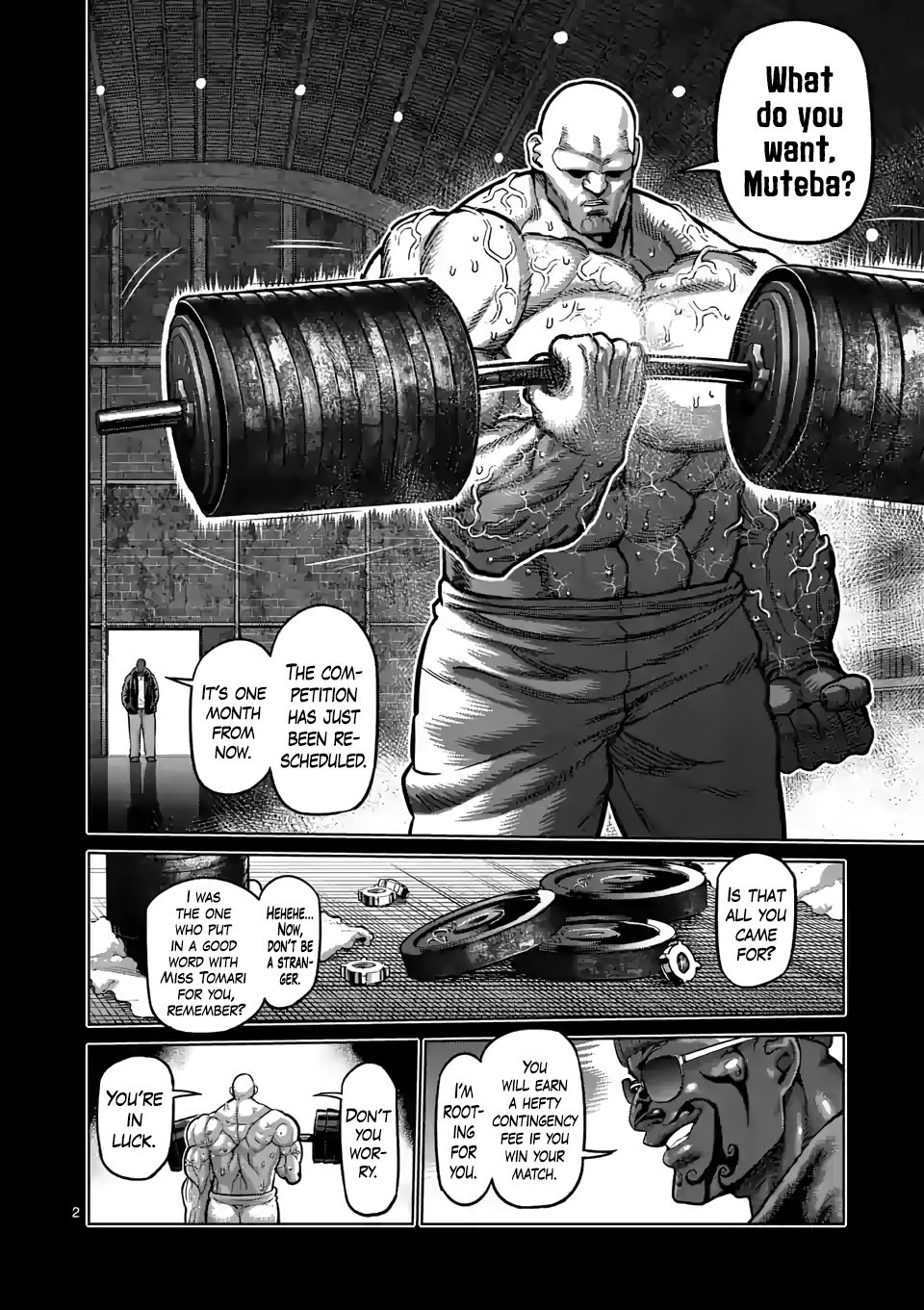 Kengan Omega chapter 75 page 2