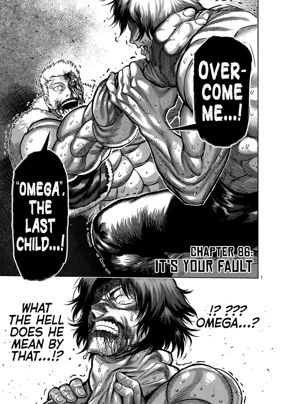 Kengan Omega chapter 83 page 1