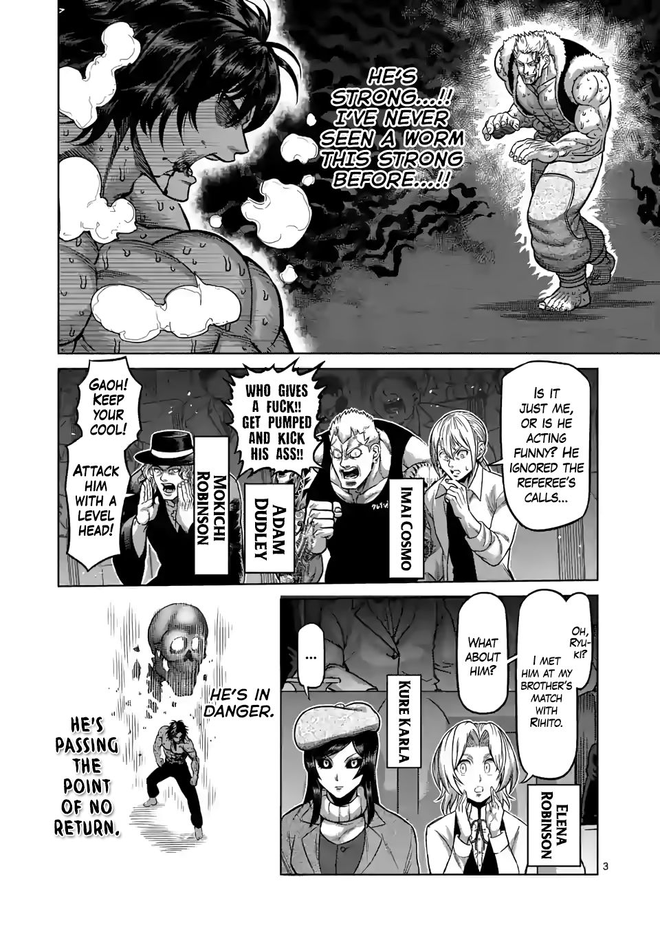 Kengan Omega chapter 83 page 3