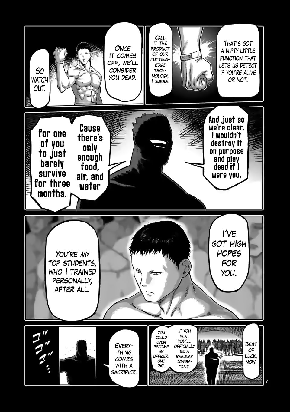 Kengan Omega chapter 90 page 7