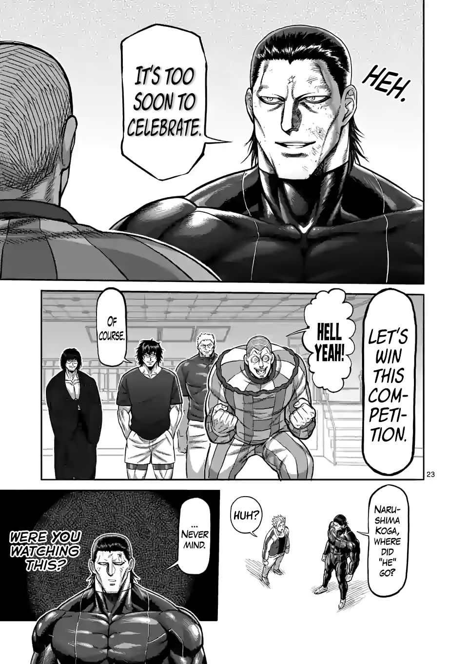 Kengan Omega chapter 93 page 22