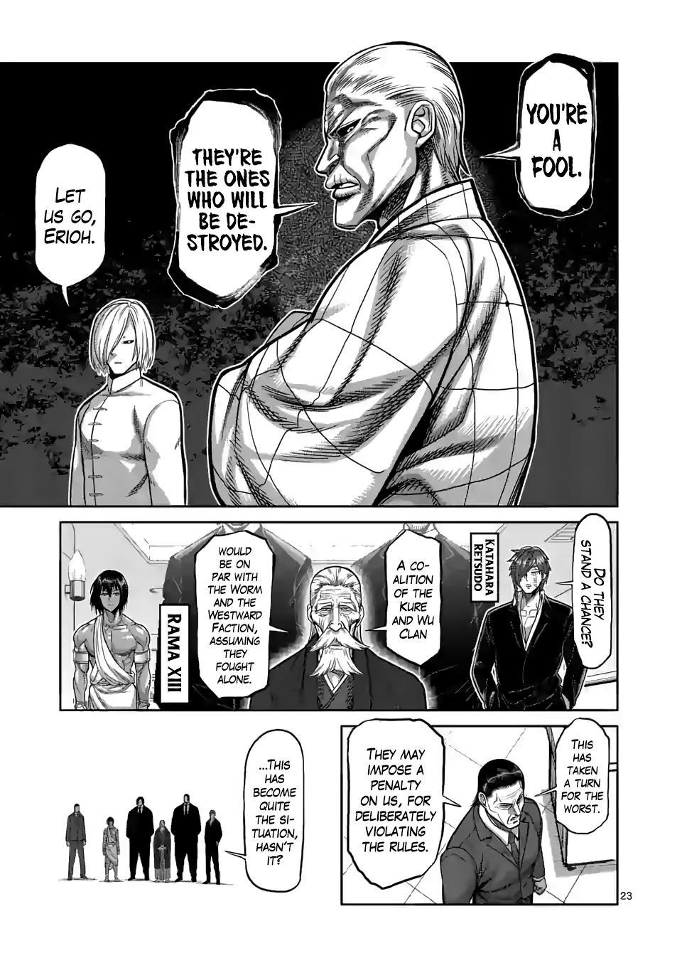 Kengan Omega chapter 96 page 23