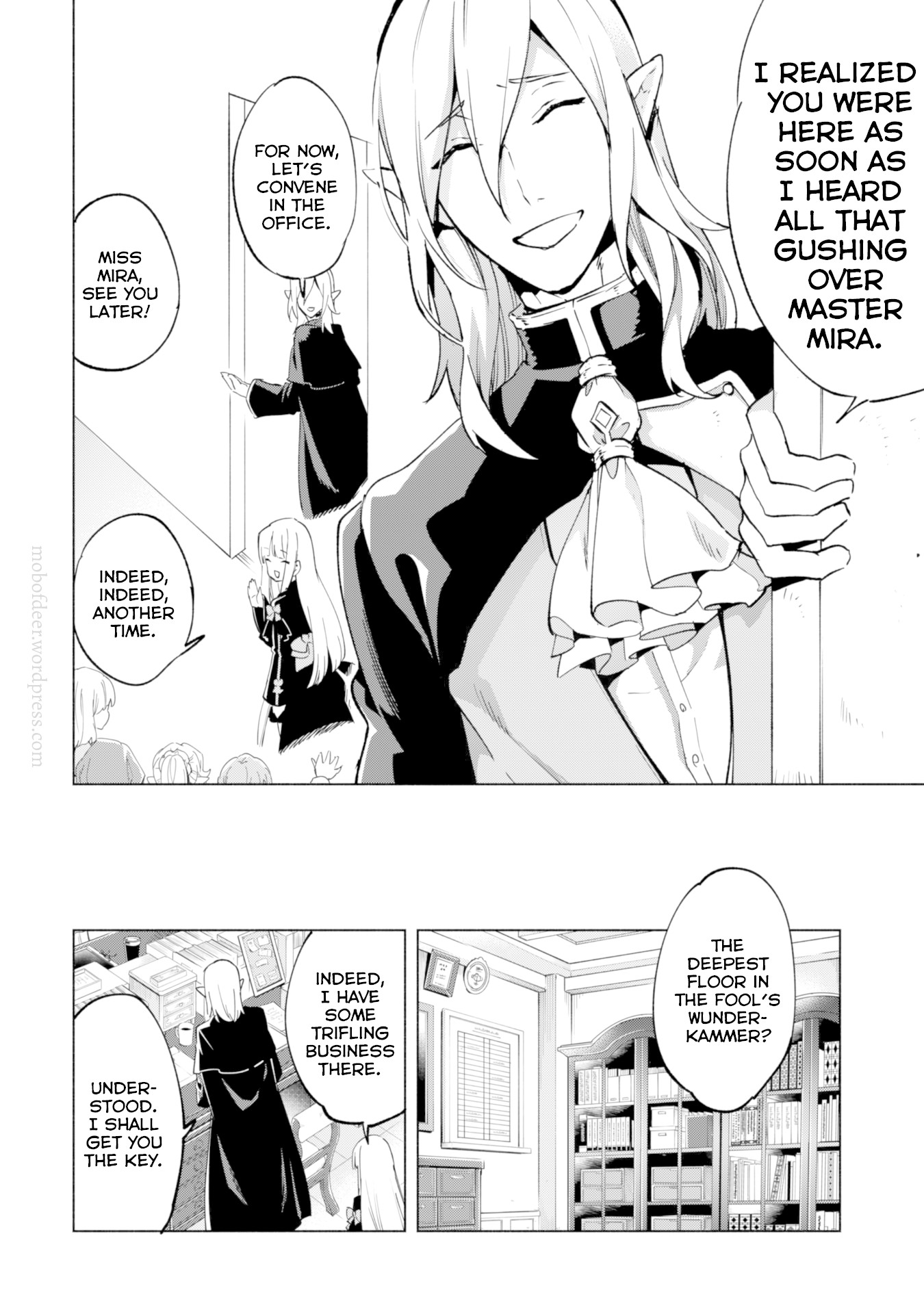 Kenja no Deshi wo Nanoru Kenja chapter 36 page 34