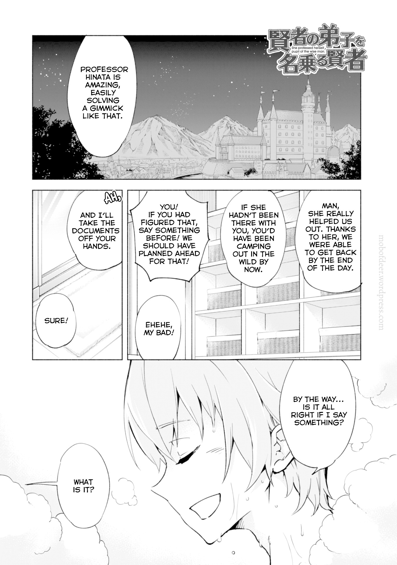 Kenja no Deshi wo Nanoru Kenja chapter 39 page 2