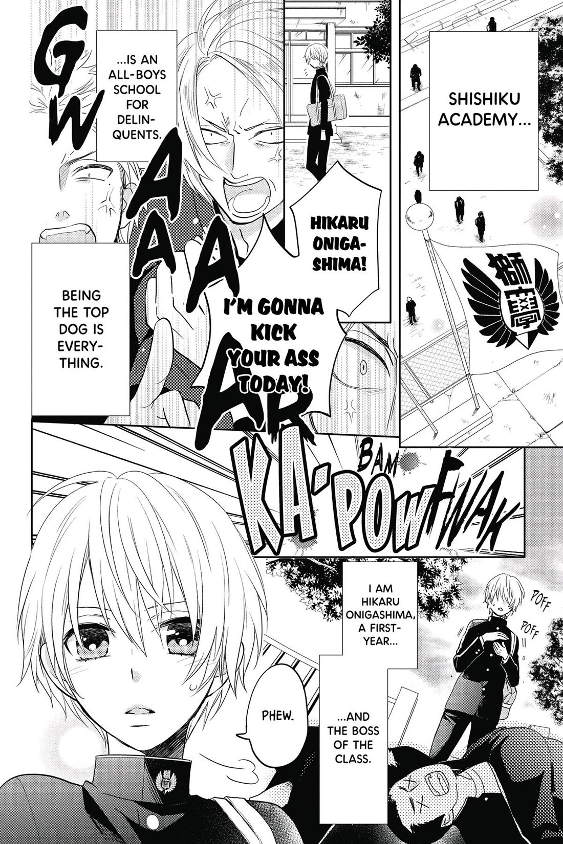 Kenka Banchou Otome - Koi no Battle Royal chapter 3 page 2