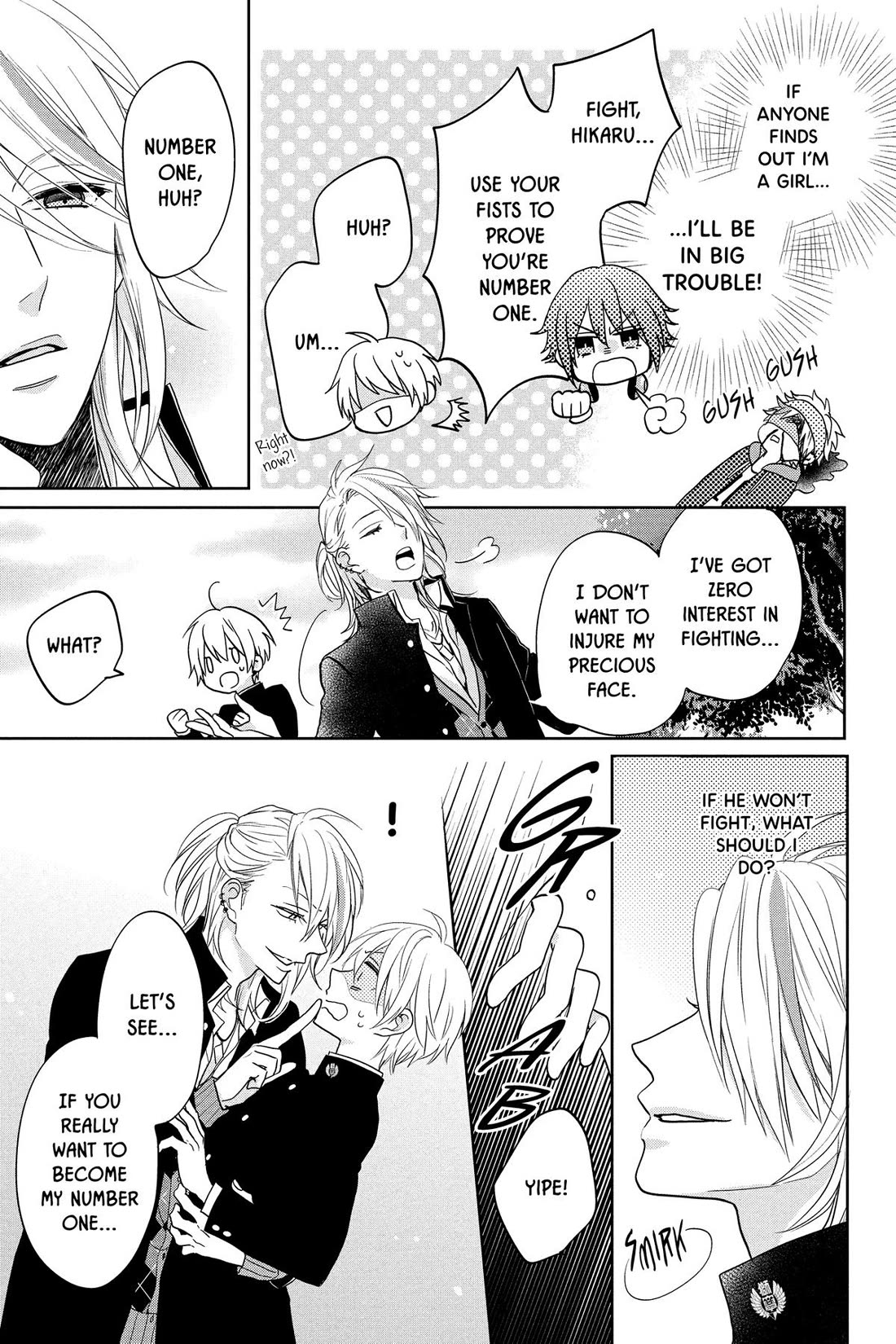 Kenka Banchou Otome - Koi no Battle Royal chapter 3 page 9