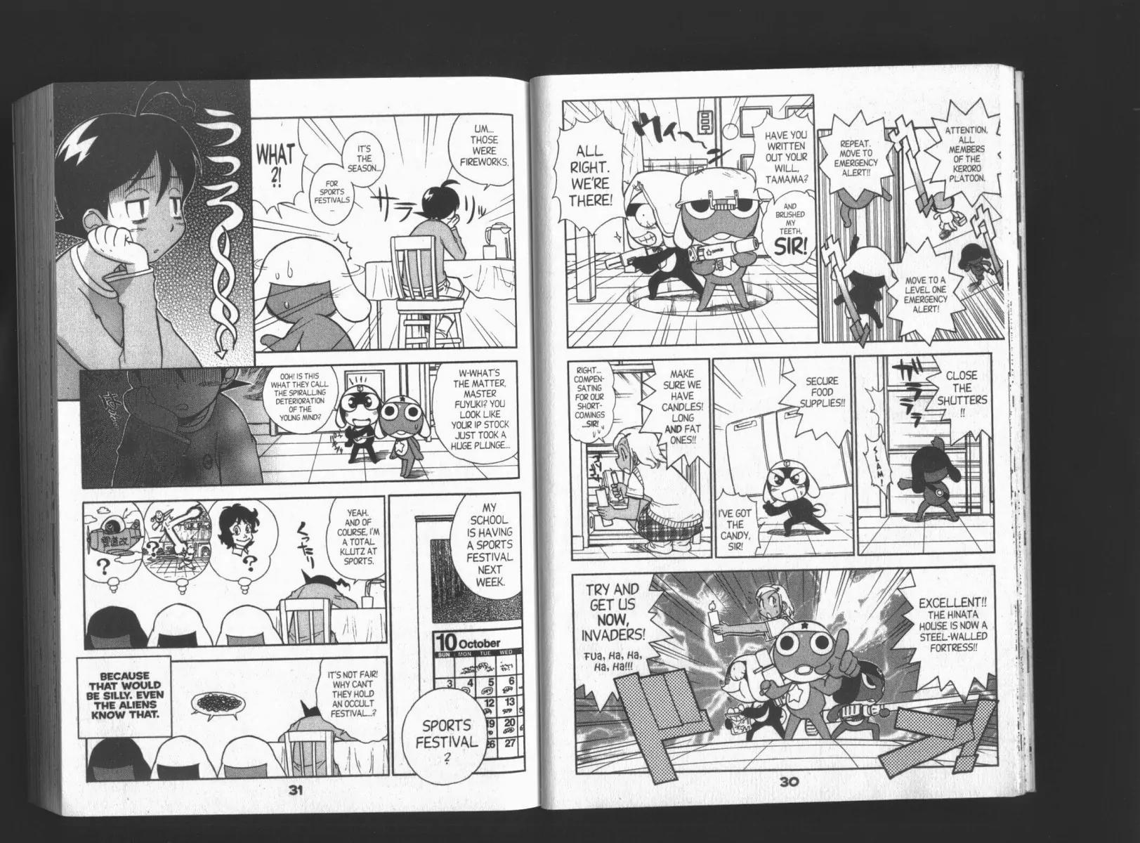 Keroro Gunsou chapter 39 page 2