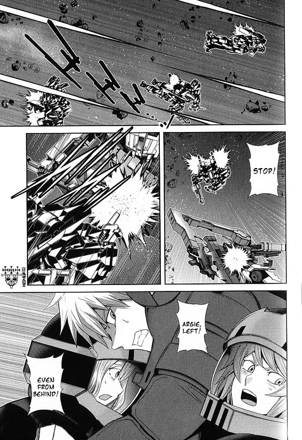 Kidou Senshi Gundam - Tekketsu no Orphans Gekkou chapter 14 page 23