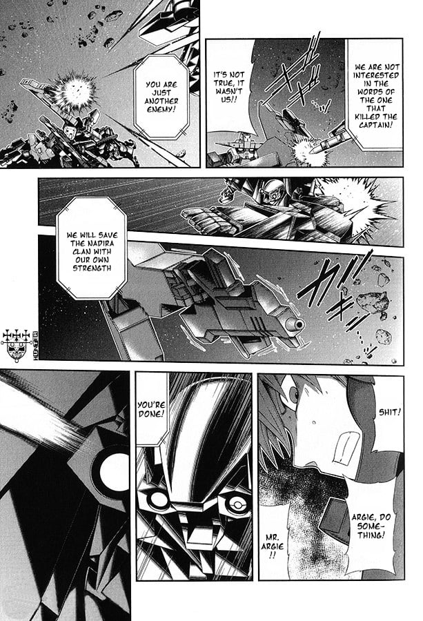 Kidou Senshi Gundam - Tekketsu no Orphans Gekkou chapter 14 page 25