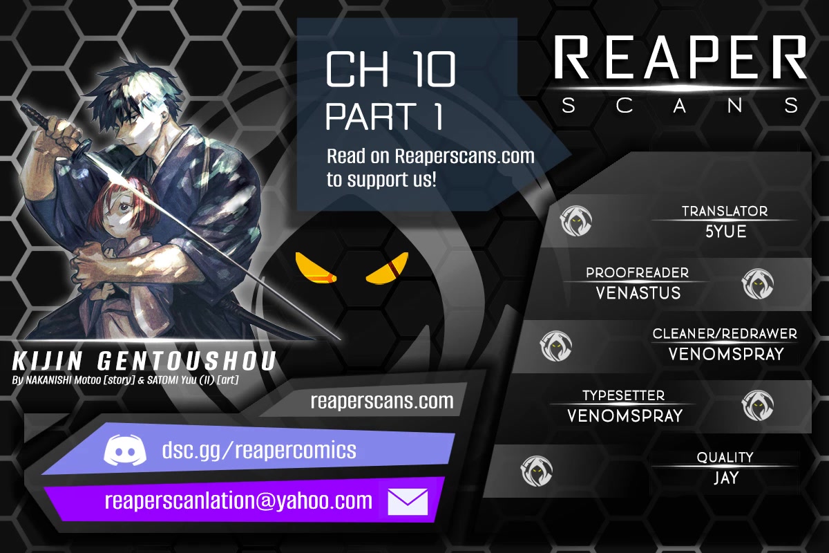 Kijin Gentoushou chapter 10 page 1