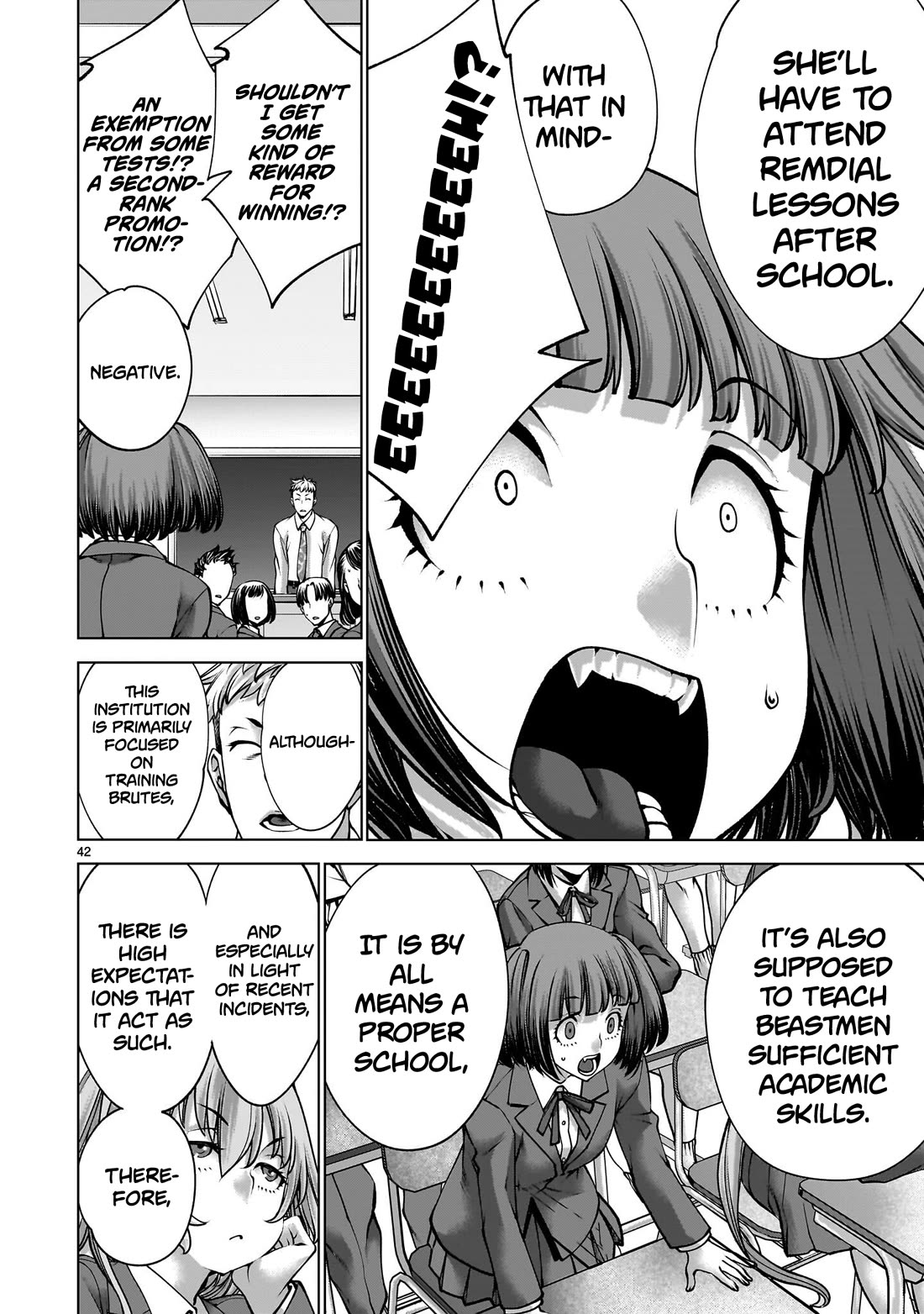 Killing Bites chapter 137 page 38